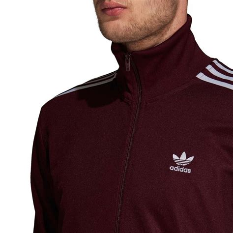 adidas herren beckenbauer tt trainingsjacke dh5830 maroon|Adidas Beckenbauer Track Top Maroon .